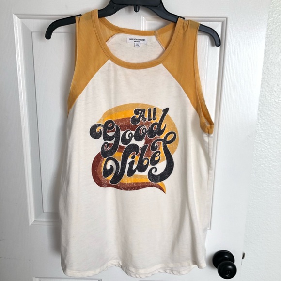 Grayson Threads Tops - Good Vibes Muscle Tee